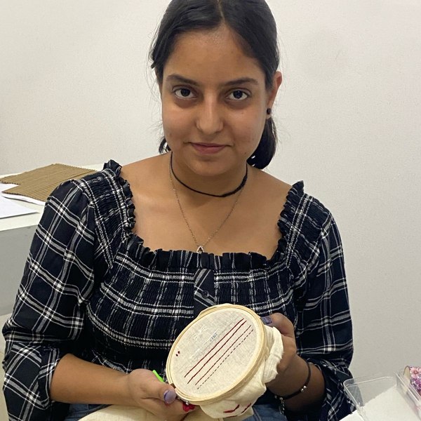 Divya — Fashion Design student, INSD Hisar